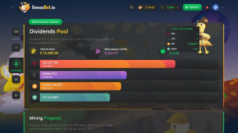 How To Earn Bitcoin With The Goose Bet Hourly Wagering Race - Earn Tokens And Generate Passive Income