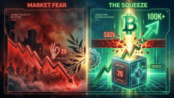 The Geopolitical Pivot: Can BTC Hit Six-Figures as Global Tensions Ease?