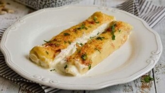 Foodbook #195 one of my favorites options “Canelonia “