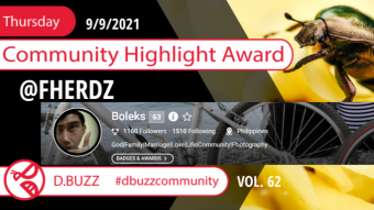 D.Buzz Community Highlight: @boyza