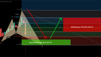 Polkadot (DOT) formed another Shark for upto 81.5% move