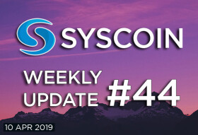 Syscoin Weekly Update #44