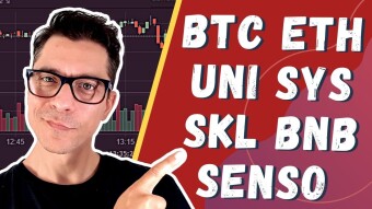 Market Analysis - BTC, ETH, UNI, SYS, BNB, SENSO, BEST, XRP