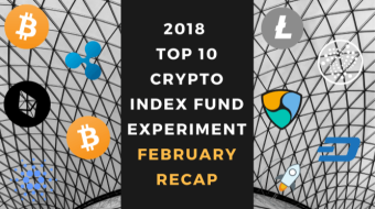 EXPERIMENT - Tracking Top 10 Cryptos of 2018 - Month Twenty-Six - Down -81%