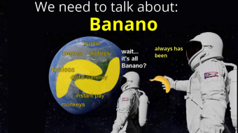 We need to talk about: Banano, feeless and instant memecoin!