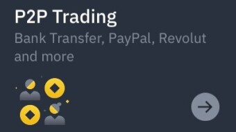 Buying USDT with P2P on Binance.com