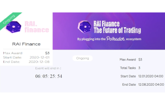 RAI Finance × Blockzone || DeFi project by plugging into the Polkadot Network.