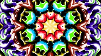 Colorful Mandela "nft art