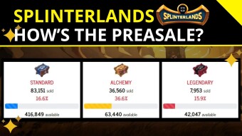 Splinterlands 🐉| How’s the Presale? Amazing Fiend Promo Cards!