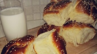 Foodbook #539 sweet bread – Tsoureki