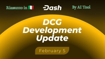 Dash_ 5 Febbraio 2026 - Aggiornamenti sugli sviluppi della Dash Core Group (DCG)
