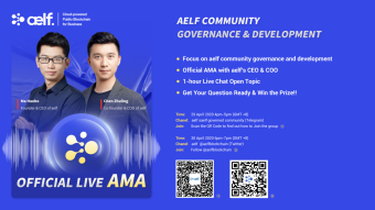 Join aelf's AMA with Founder & CEO to Win $$$
