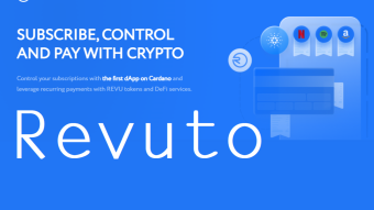 Revuto - Control your subscriptions with the first dApp on Cardano and leverage recurring payments with REVU tokens and DeFi services