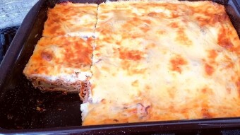 Foodbook #902 Beef lasagna