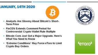🗞 Daily Crypto News, January, 14th💰