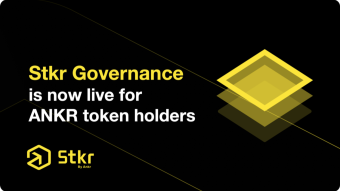 Ankr introduces Governance to the Stkr platform