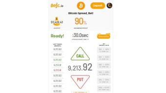Betc.io put UP and DOWN for Win BTC