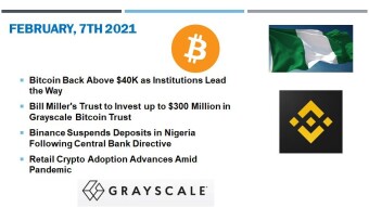 🗞 Daily Crypto News, February, 7th💰