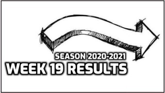 Week 19 Results | 16W-17L-3P | -0.388 Units Loss