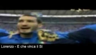 E che vinca il si - Yes must win (football song)