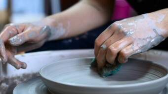 The clay
