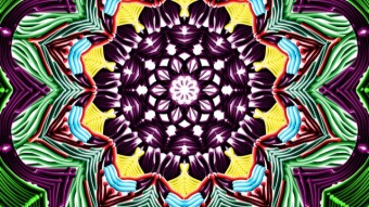 Colorful Mandela "nft art"