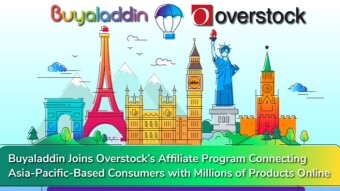 Buyaladdin Joins Overstock’s Affiliate Program Connecting Asia-Pacific-Based Consumers with Millions of Products Online…