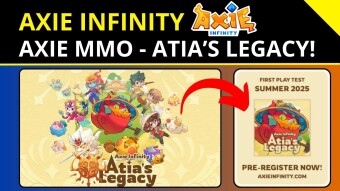 Axie Infinity ✨| Axie MMO Atia’s Legacy - How to Join & Earn Rewards!?
