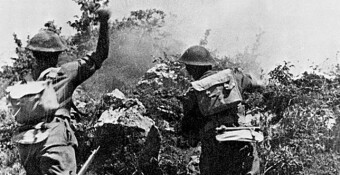 Calendar card - 12 May 1943 - assault on Monte Cassino.