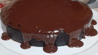 Foodbook #807 syrup chocolate pie