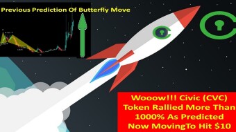 Wooow!!! Civic (CVC) Token Rallied More Than 1000% As PredictedNow MovingTo Hit $10