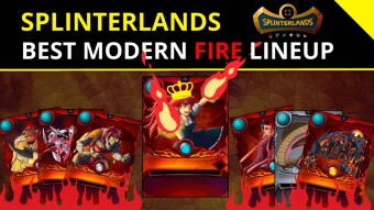 SPLINTERLANDS: Best Modern FIRE LINEUP - Sneak Attack! 🔥🔥 [ENG/PT-BR]