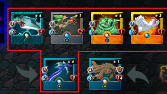 Splinterlands - Water Melee Monsters (Weekly Battle)
