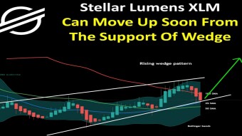 Stellar Lumens XLM Can Move Up Soon From The Support Of Wedge