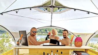 Big News from Liberland: First Beach Bar and Treehouse Now Open!