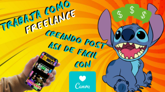 😱😱HOW TO CREATE A POST AND REMOVE THE BACKGROUND that EASY with CANVA 😋 and work as FREELANCER 🤑🤑🤑🤑