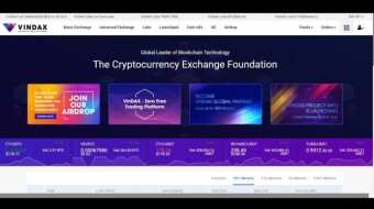 Vindax Exchange Airdrop 50 VD tokens (50$) "Vindax already is an active exchange"