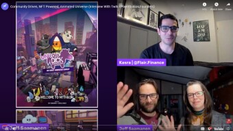 Flair Finance Interviews Founders Jeff Saamanen & Natalie Harvey to talk their Community Driven, NFT Powered Animated Universe!