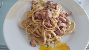 Foodbook #677 homemade carbonara