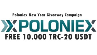 POLONIEX New Year Giveaway Campaign - TOTAL Reward 10.000 USDT
