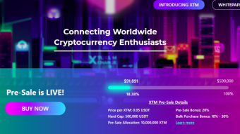 💥🎈 XTM IEO Pre-Sale is Live now.💥🎈