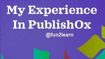 My Experience In PublishOx