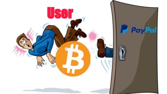 Paypal suspends user for crypto trading on the platform