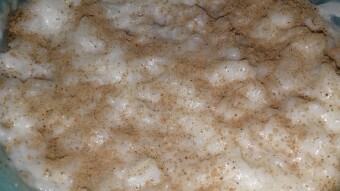 Foodbook #597 rice pudding
