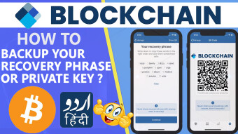 How To Find Secret Private Key Recovery Phrase on Blockchain com | Crypto Ustaad | Wallet Backup?