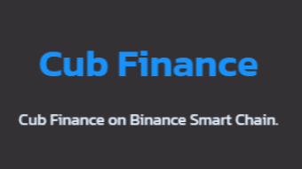 Cub Finance: How to stake in a FARM