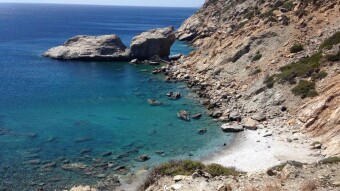 Greece - Islands - Cyclades - Amorgos - Beaches: Ammoudi