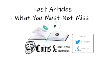 What You Must Not Miss - My Articles for April