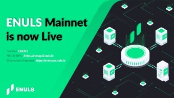 ENULS Mainnet is Now Live