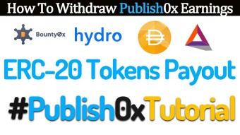 Publish0xTutorial How to Withdraw Your Publish0x Earnings into Your MyEtherWallet